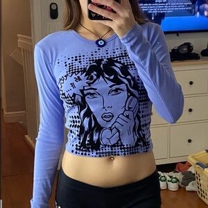 dELiA*s as if… pop art comic baby tee